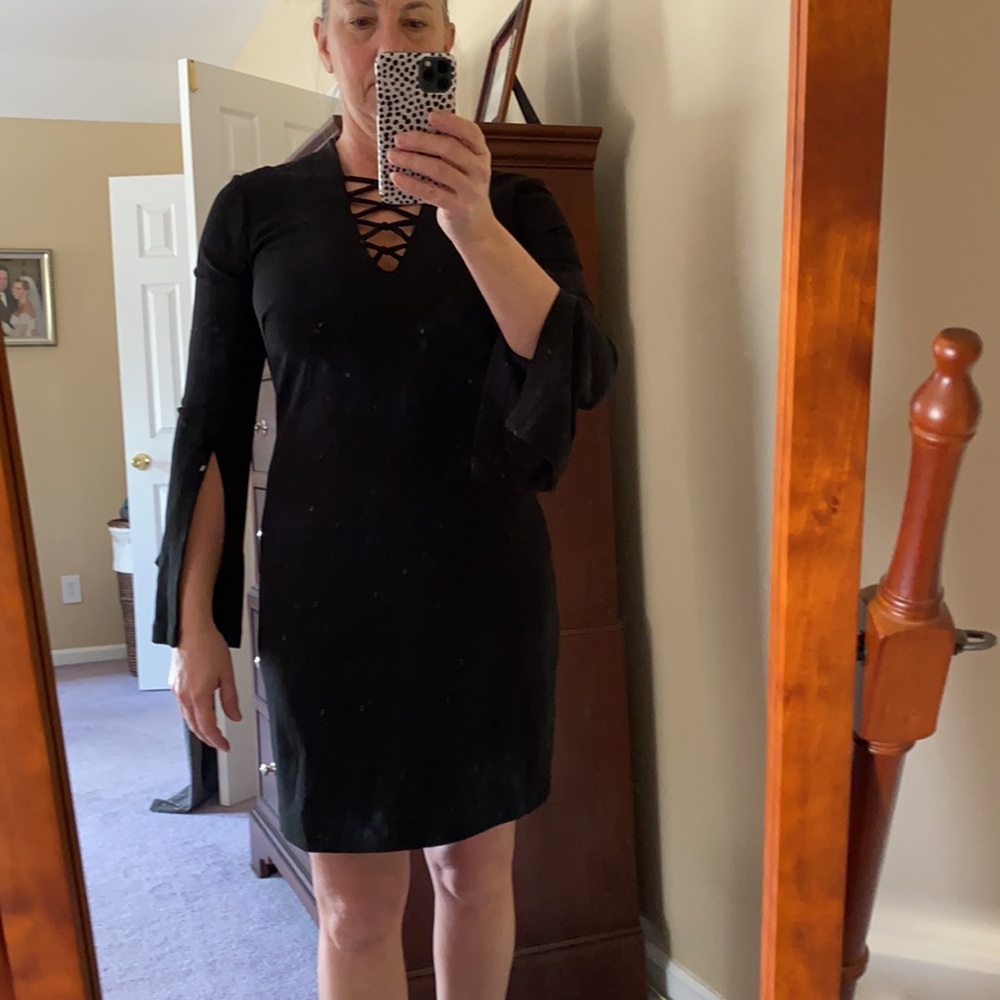 Alexia Admor black stretch dress